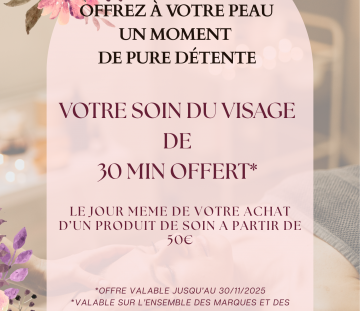 Offre Beauté du mois du 15 oct au...